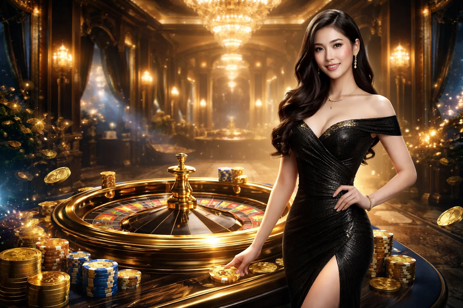 Hình ảnh nền vin7771 con với các trò chơi casino và thể thao
